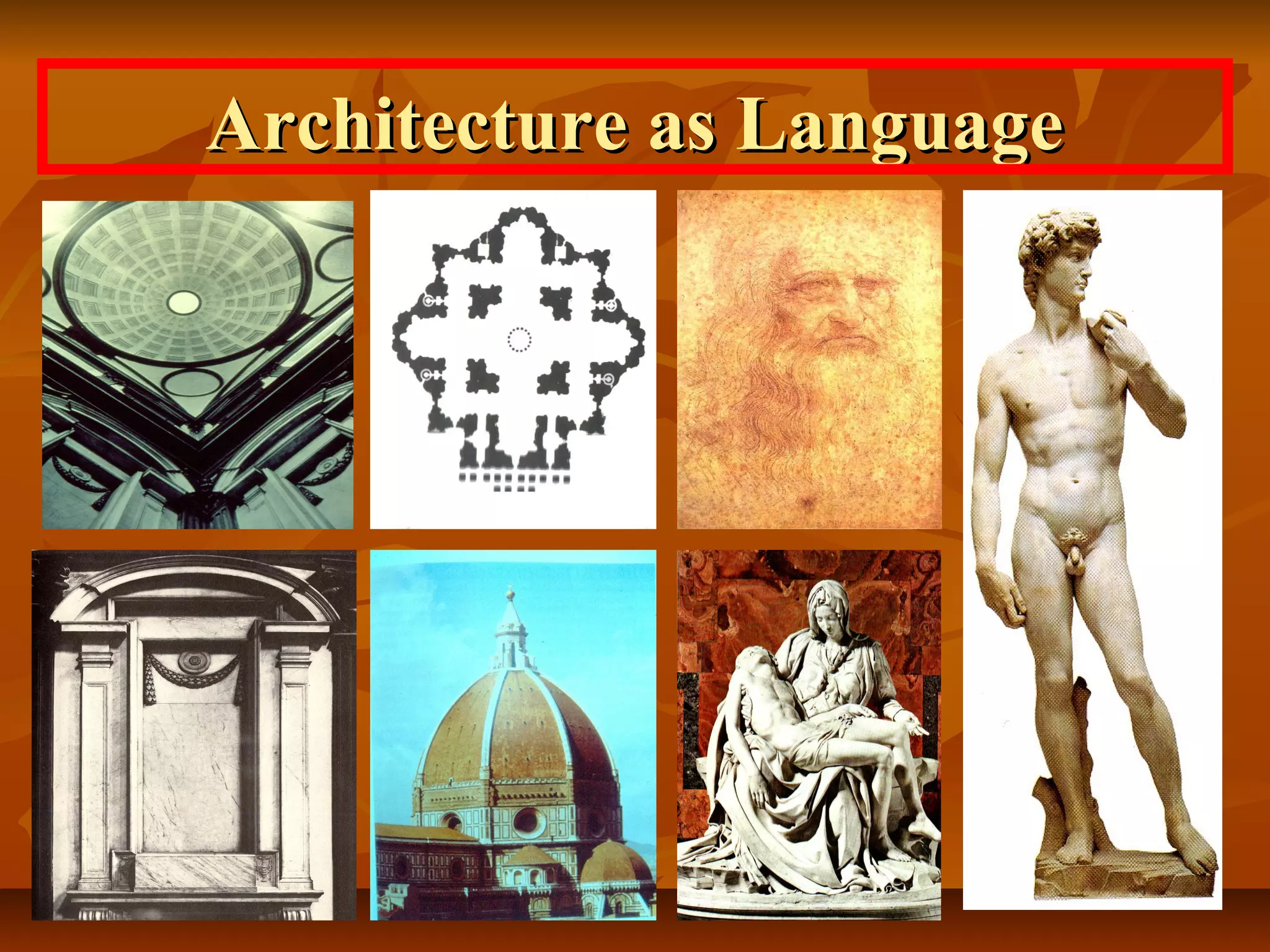 Architecture as LanguageArchitecture as Language
 