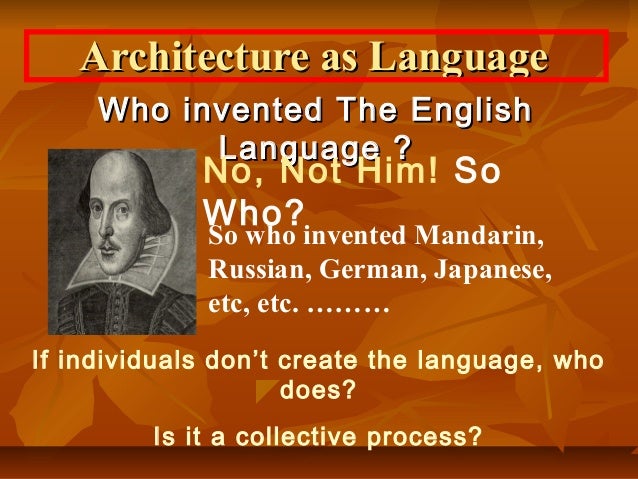 Architecture As Language Pp