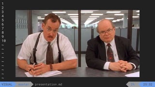 1
2
3
4
5
6
7
8
9
10
~
~
~
~
~
~
~
~
~
presentation.md
master
VISUAL 2% 25:32
 