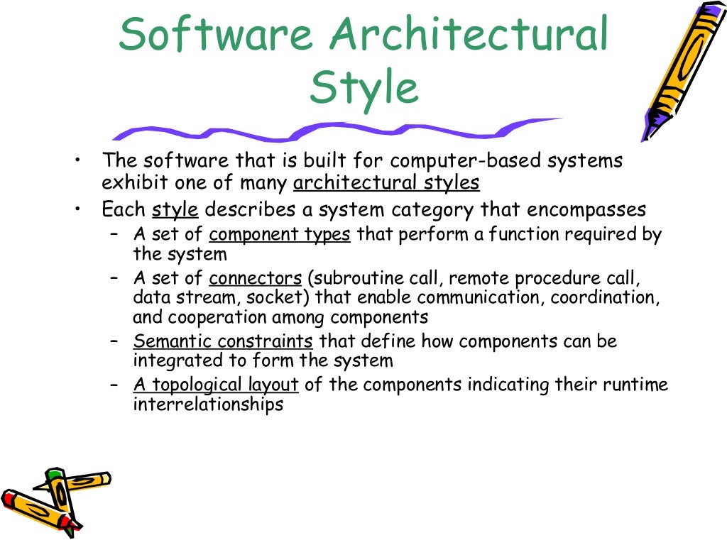 Architecture design in software engineering