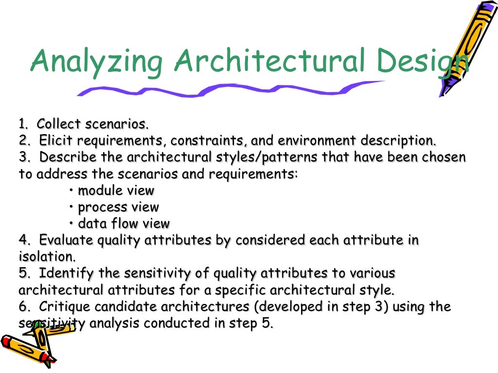 Architecture design in software engineering