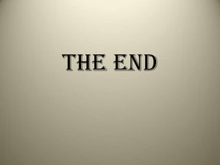 The End

 