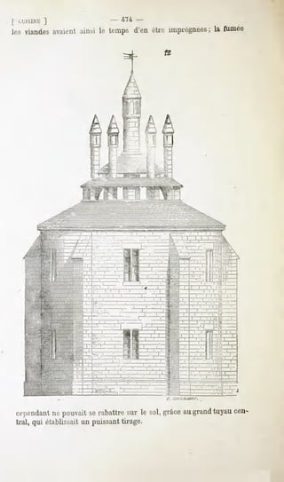 | i USINE
        ]                     ' 474 -
les viandes
          avaient
                ainsile tempsd'enêtre imprégnées; fumée
                                               la




cependant pouvait rabattre le sol,grâce grand
       ne       se       sur          au    tuyaucen-
tral, qui établissaitun puissanttirage.
 