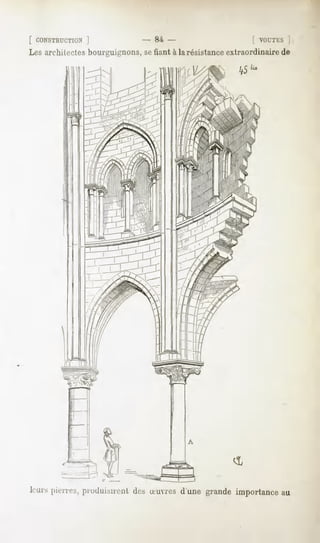 [ CONSTRUCTION ]               - 8-4 -                      [ VOUTES ]
Les architectes bourguignons, sefiant à la résistanceextraordinaire de




     pierres,produisirent Suvresd'une grandeimportance
                        des                          au
 