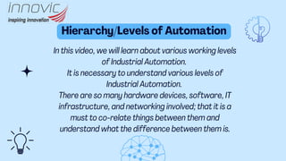 Architecture / Hierarchy / Levels of Automation | PDF