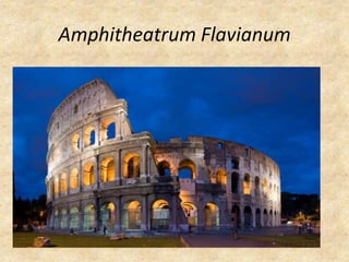 AmphitheatrumFlavianum 