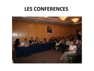LES CONFERENCES  