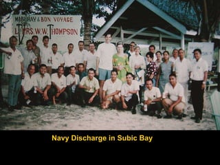 Navy Discharge in Subic Bay 