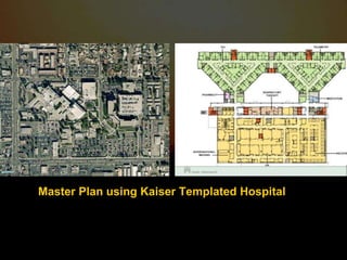 Master Plan using Kaiser Templated Hospital 