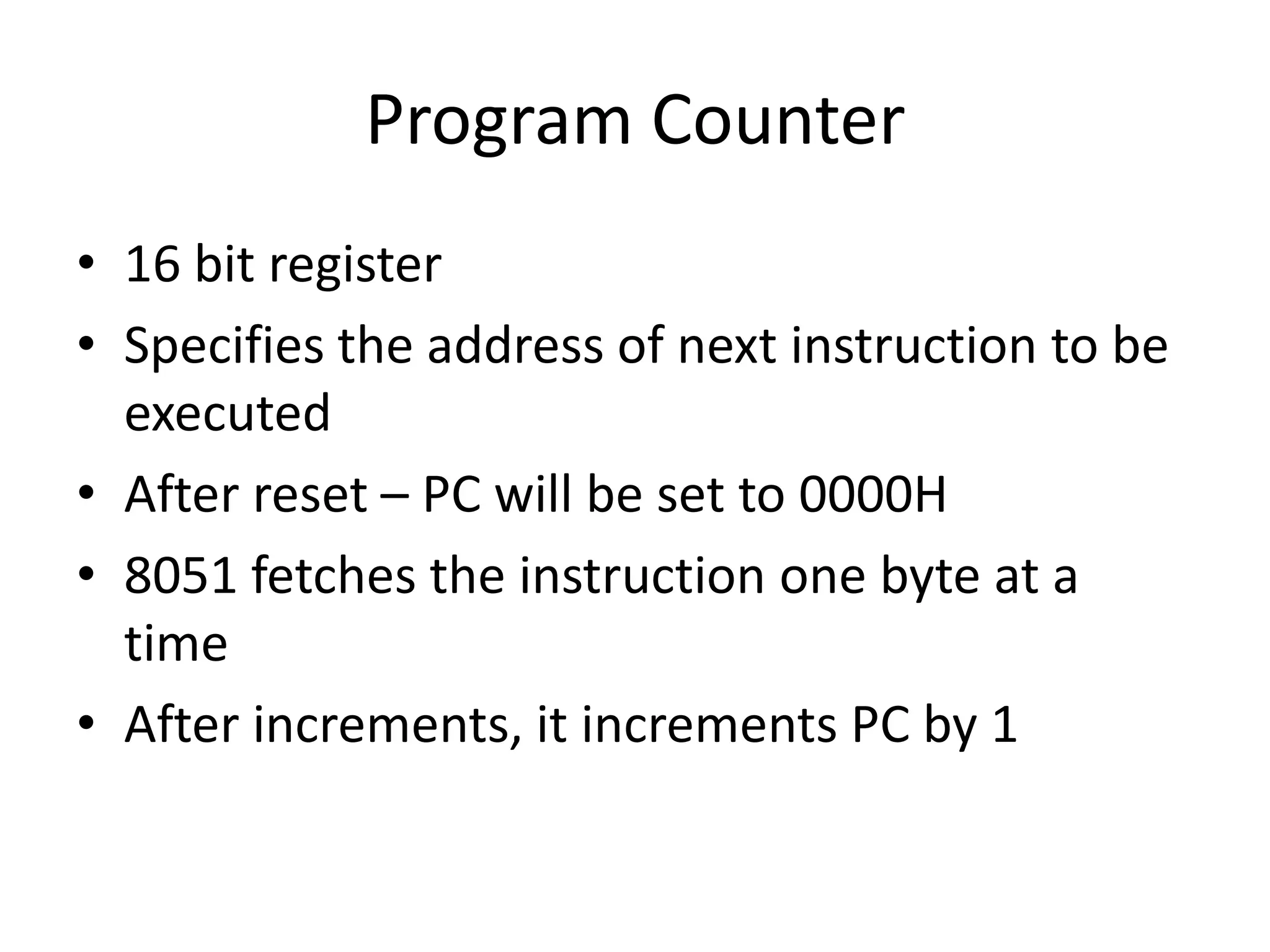 Architecture of 8051 pptx