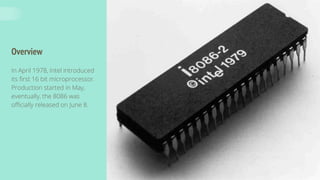 Architecture of 8086 microprocessor | PPT