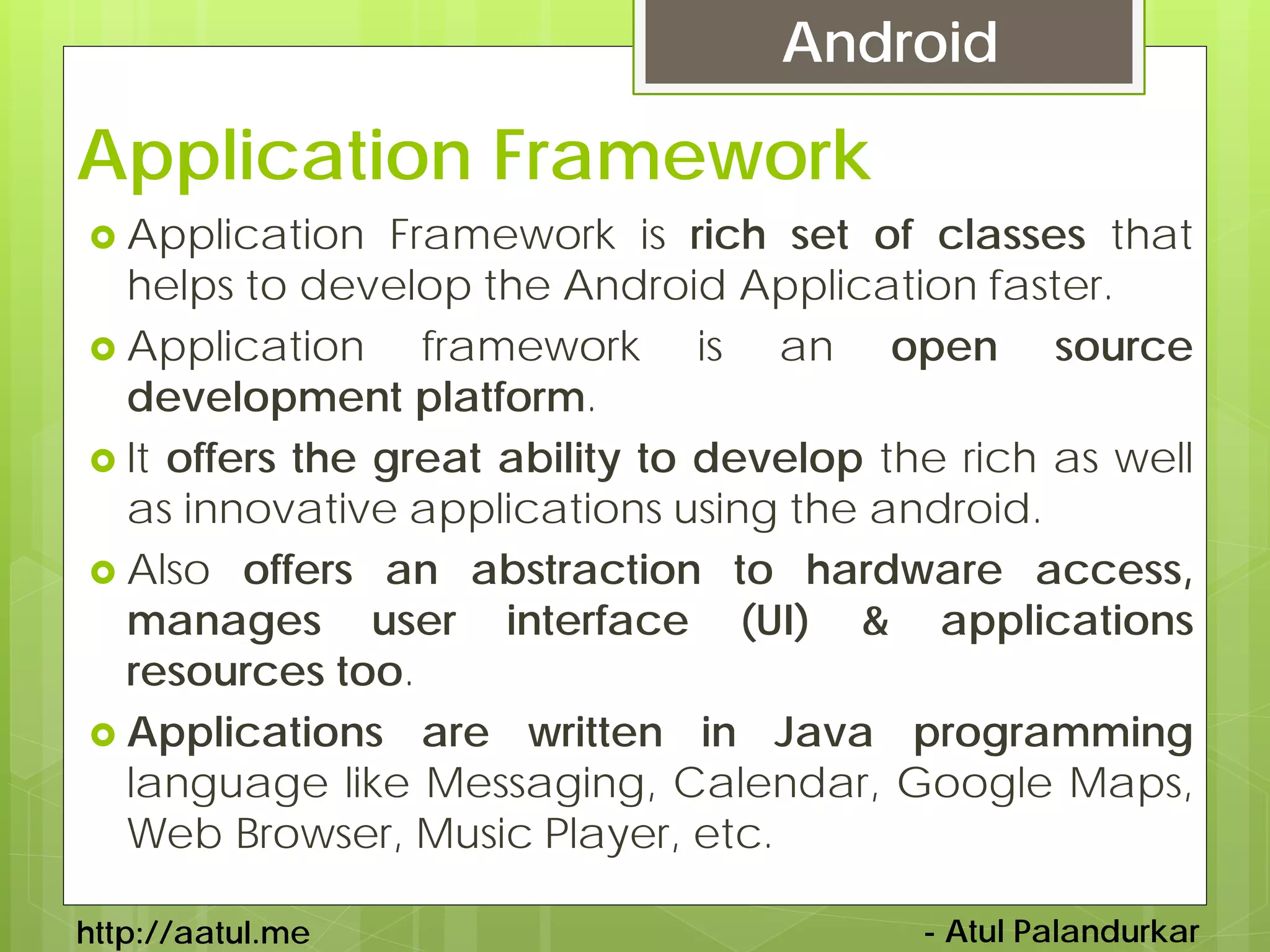 Architecture of Android | PDF | Operating Systems | Computer Software ...