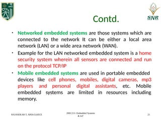 Comprehensive Architecture and Design of Embedded Systems | PPTX