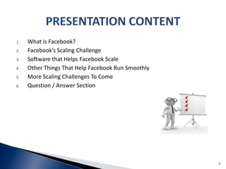 Architecture of Facebook | PPTX