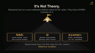 The Architecture of Silence: Building Zero-Notification Companies to ...