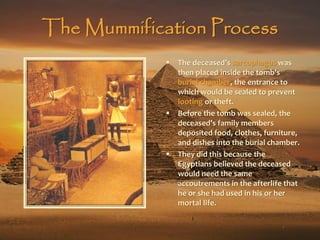 Architecture of the Afterlife: Embalming & Tombs in Ancient Egypt | PDF