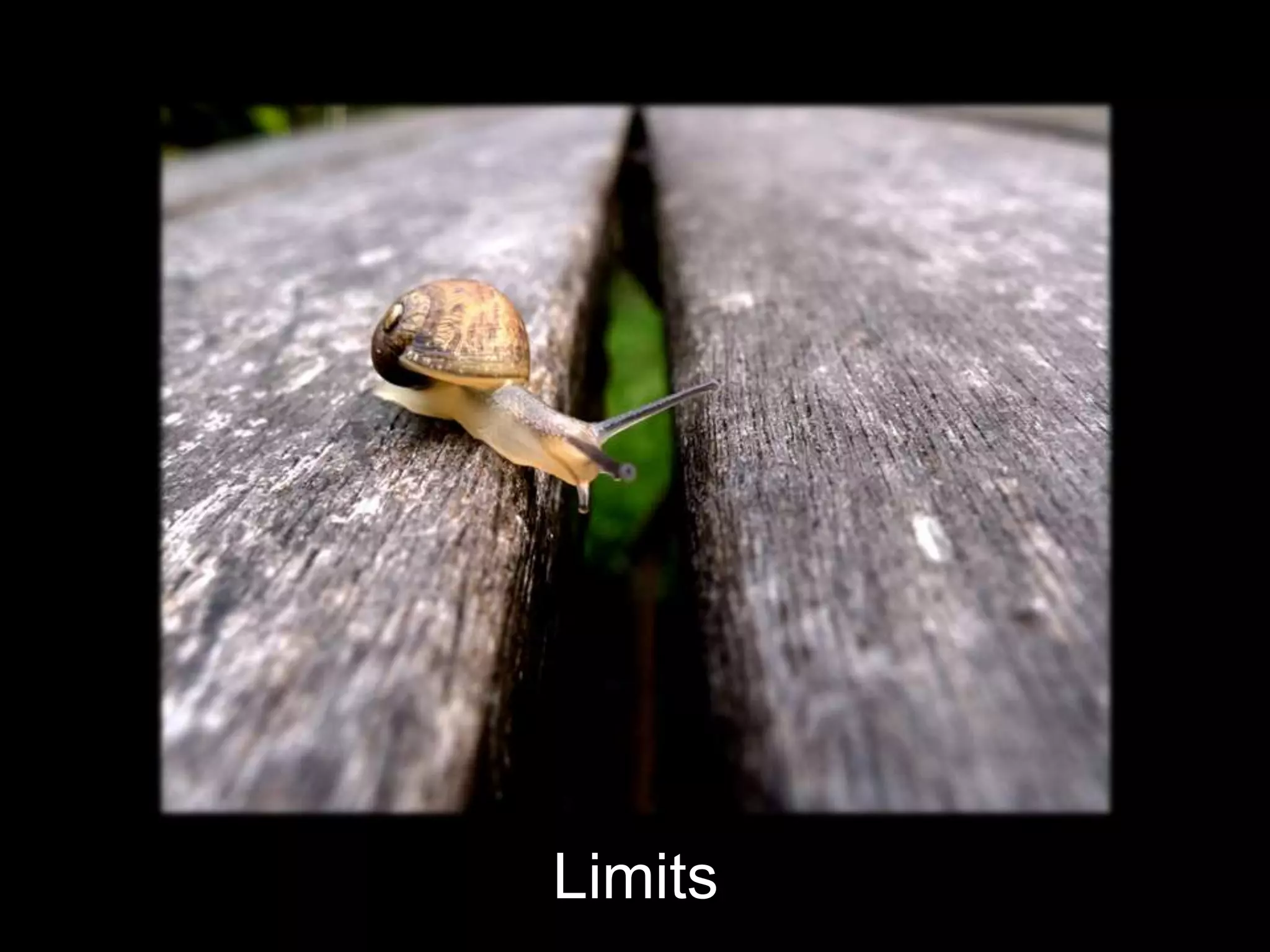 Limits 
 