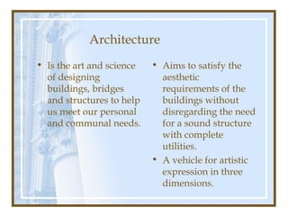 Architecture part 1 | PPT