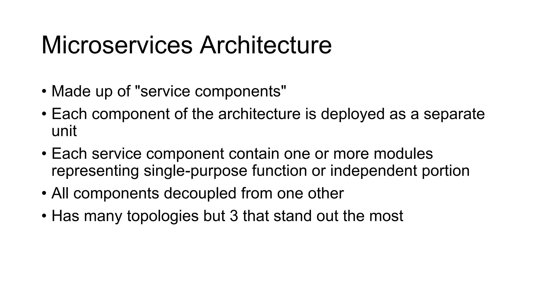 Architecture patterns overview | PPT