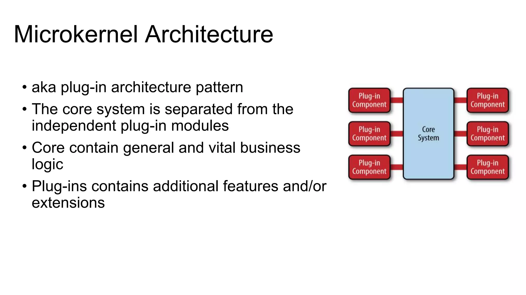 Architecture patterns overview | PPT