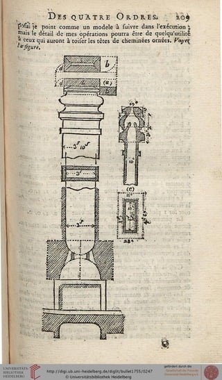 Des quatre Ô rdres» . ko£
î^saî je point comme un modèle à suivre dans l'exécution %
«uis le détail de mes opérations pourra être de quelqu'utilitê
.* ceux qui auront à toiser les têtes de cheminées ornées. Fep'ff
t*siguré.
 