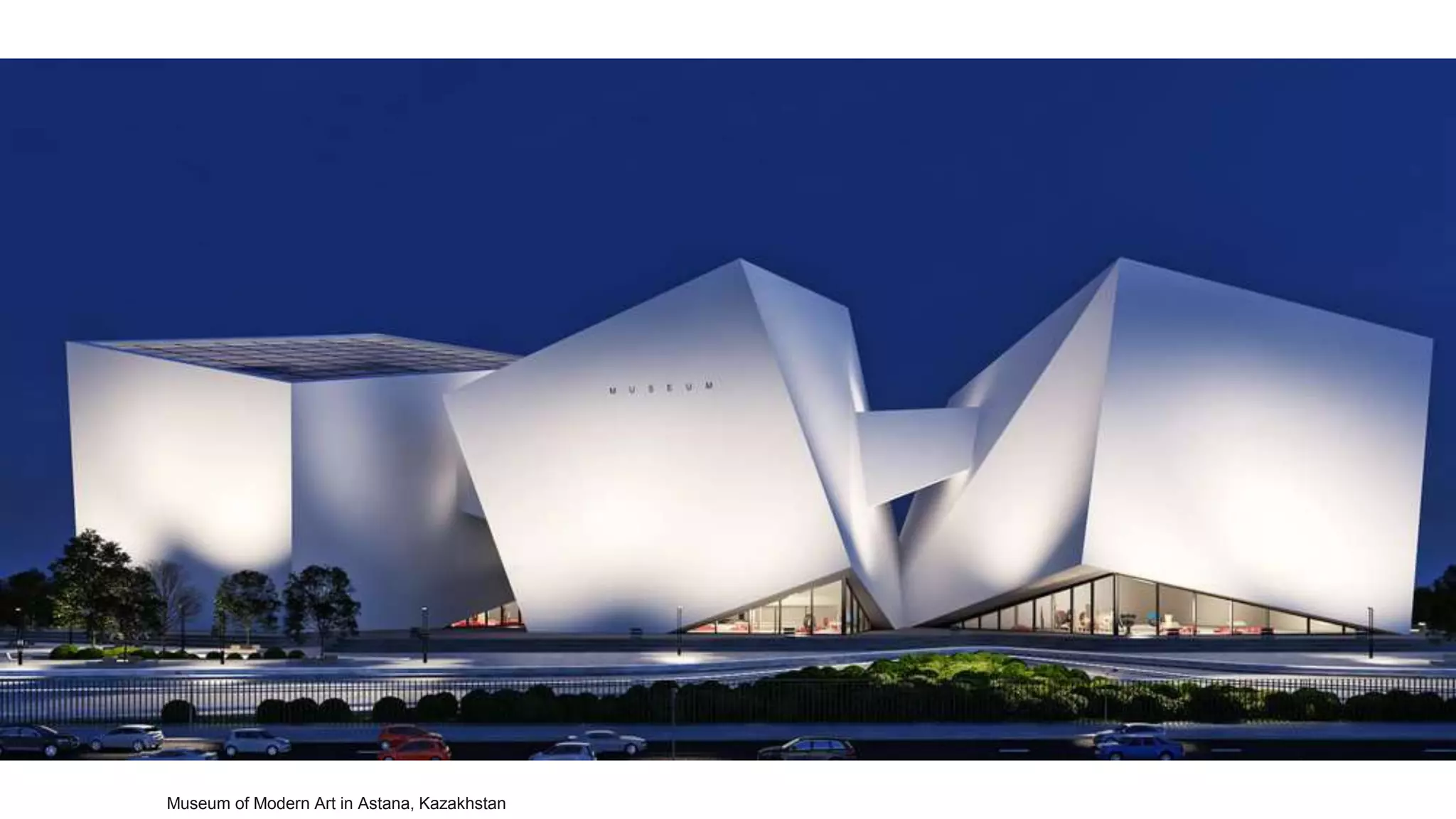 Museum of Modern Art in Astana, Kazakhstan
 