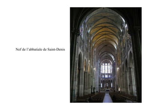 Nef de l’abbatiale de Saint-Denis
 