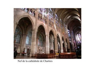 Nef de la cathédrale de Chartres
 