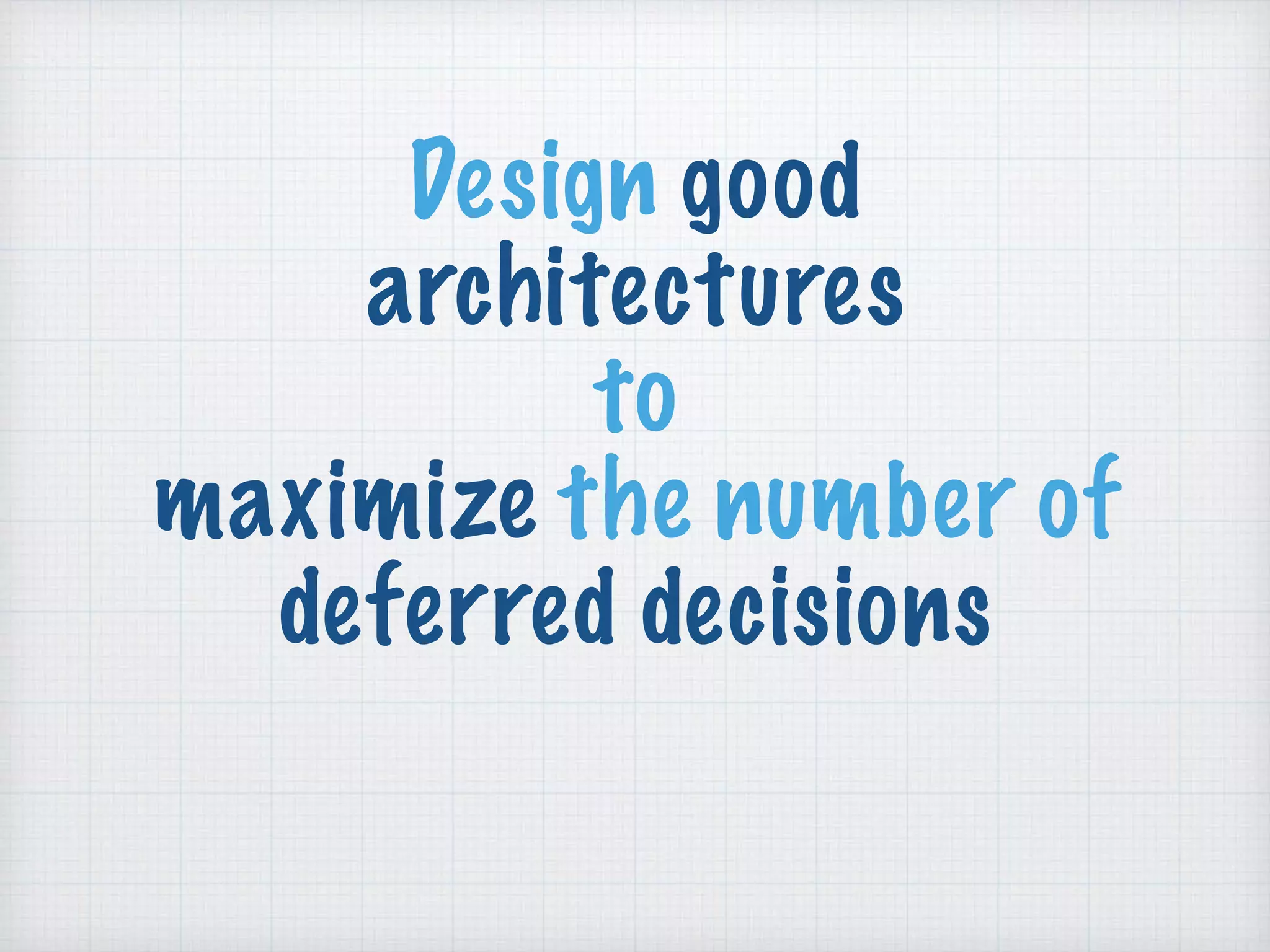 Clean architectures ppt