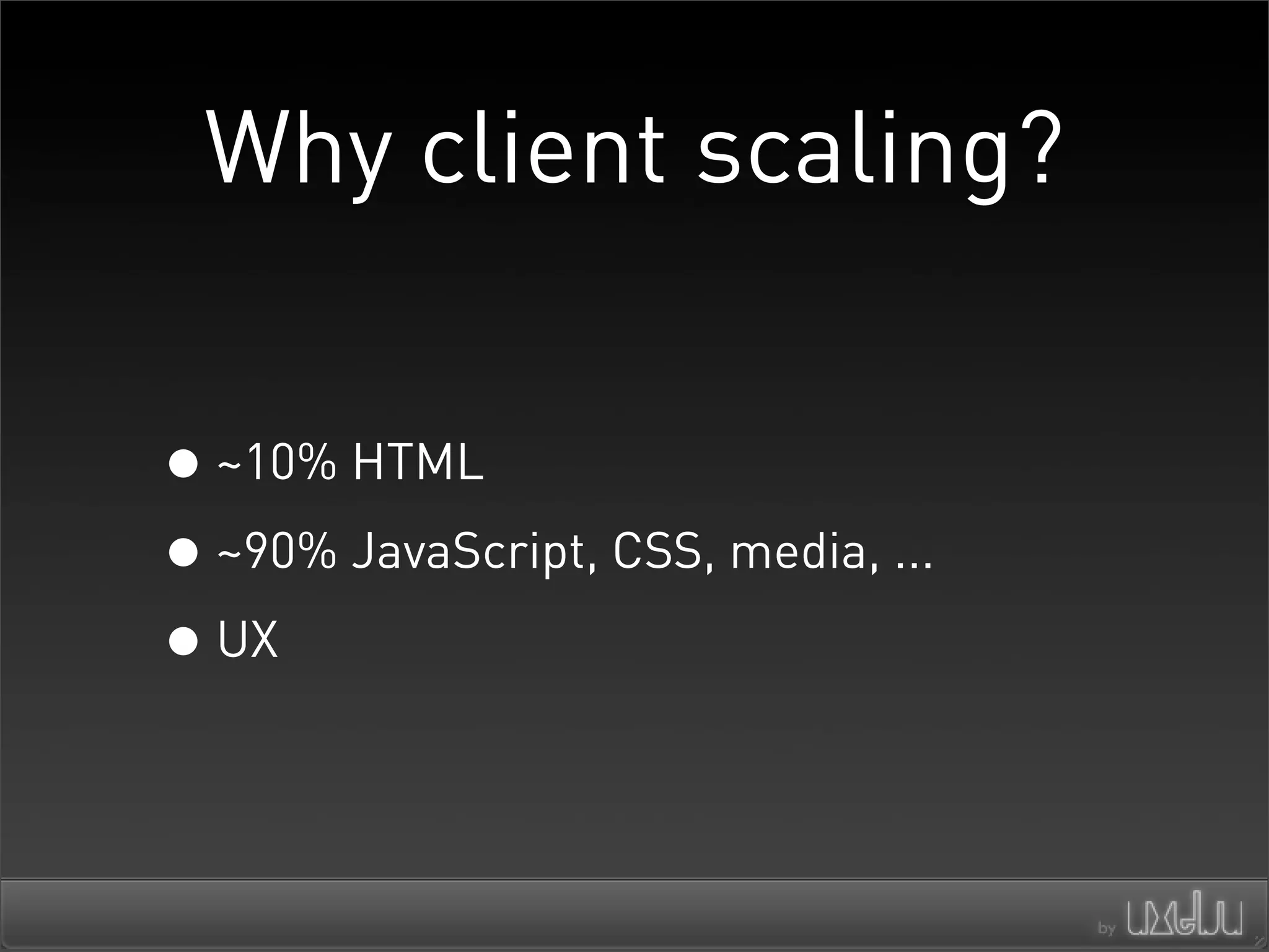 Architectures For Scaling Ajax