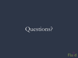Questions?
 