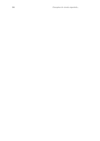 266 Conception de circuits s´equentiels...
 