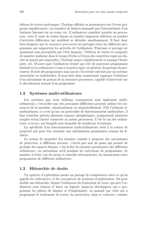 Architectures logicielles et materielles