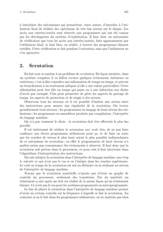 Architectures logicielles et materielles