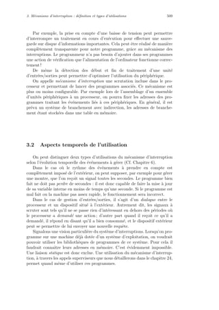 Architectures logicielles et materielles