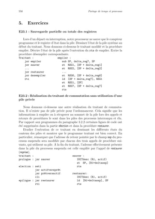 Architectures logicielles et materielles