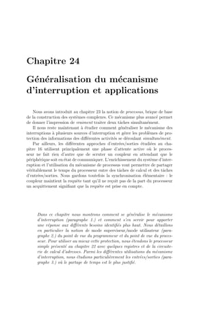 Architectures logicielles et materielles