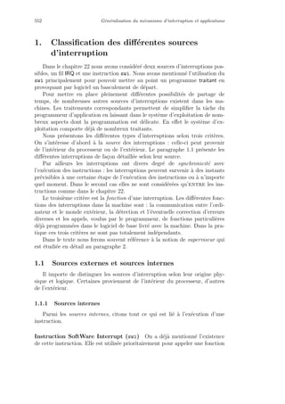 Architectures logicielles et materielles