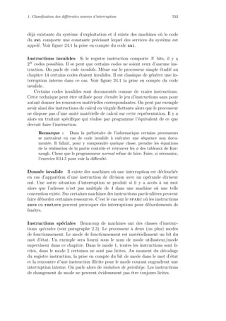 Architectures logicielles et materielles