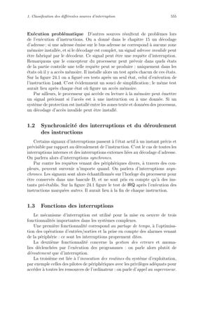 Architectures logicielles et materielles