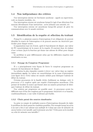 Architectures logicielles et materielles