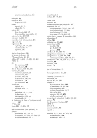 Architectures logicielles et materielles