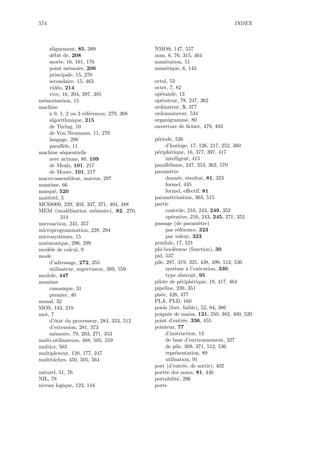 Architectures logicielles et materielles