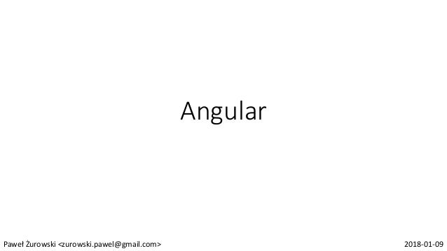 angular applications