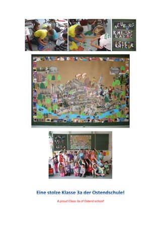 A proud Class 3a of Ostend school!
 