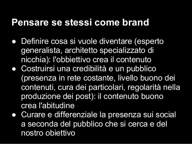 Architettura e comunicazione iuav Cosa fa un architetto