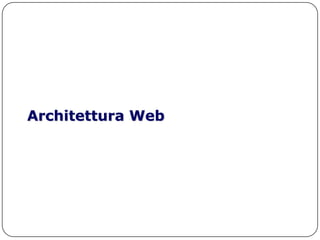 Architettura Web
 