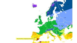 L’europa
http://sunbird.jrc.it/pvgis/pv/solres/solres.htm
 