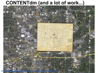 CONTENTdm (and a lot of work...)
http://digitalcollections.library.gsu.edu/maps/?overlay=atlpm0031e
 