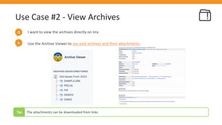 Brochure for Issue Archiver & Attachment Housekeeper for Jira Data ...